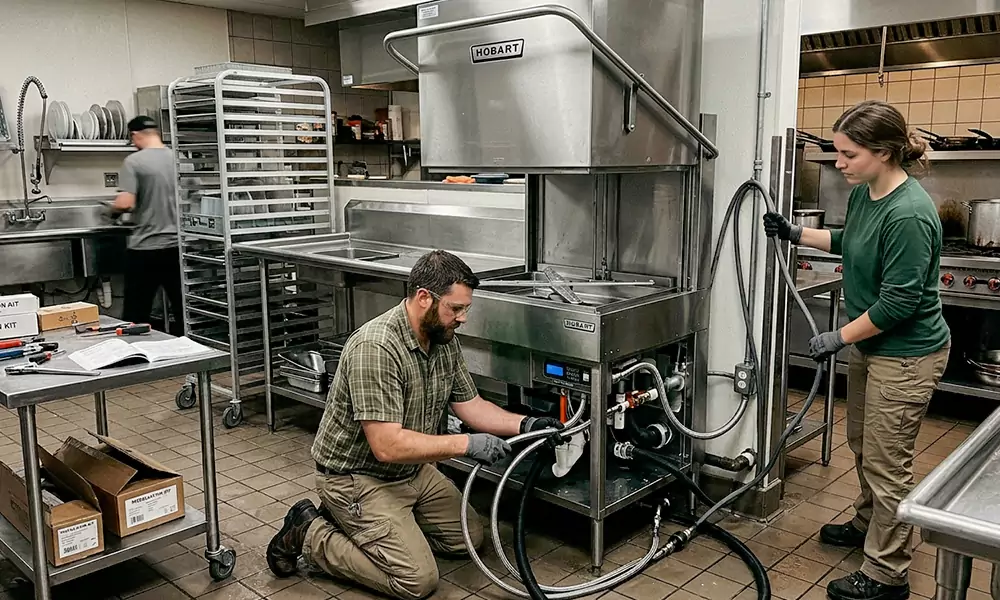 Commercial Dishwasher Installation in Stratford, CT