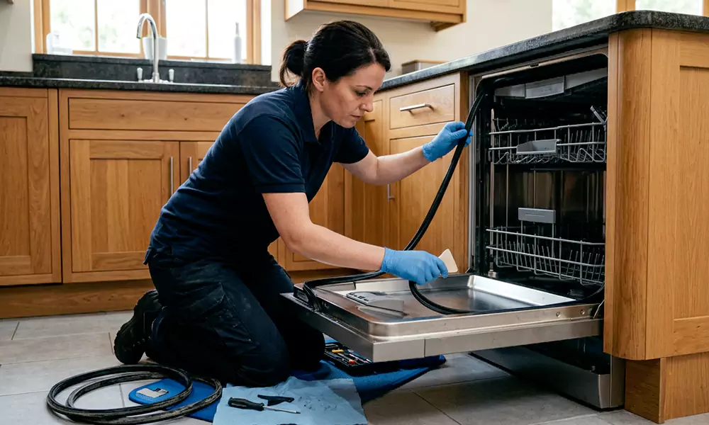 Dishwasher Door Gasket Replacement in Stratford, CT